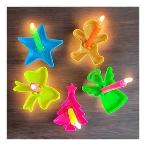 Porta Vela Navideñas Soporte X Dia Velitas