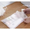 Bolsa de vinilo con Zipper blanco