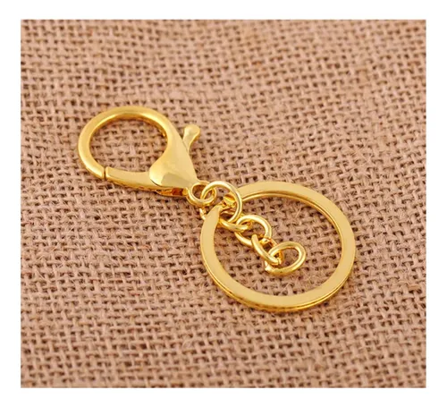Argollas Para Llavero De 2.5cm Pico De Loro Premium