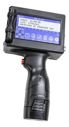 Impresora Codificadora Premium, Portátil Inkjet