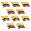 Pines Solapa Bandera De Colombia Broche
