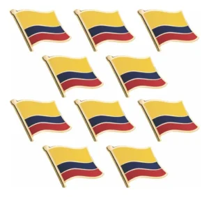 Pines Solapa Bandera De Colombia Broche