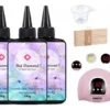 Kit Resina Uv Secado Ultra Rápido Para Joyeria 300 Gramos