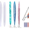 Moldes Silicona Lapiceros Para Resina