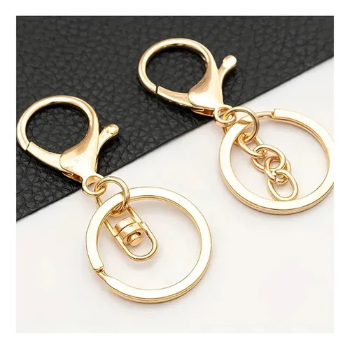 Argollas Para Llavero De 2.5cm Pico De Loro Premium