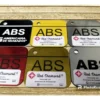 Lamina ABS  Doble Color Grabado Laser Co2, Gravoply 60x60cm