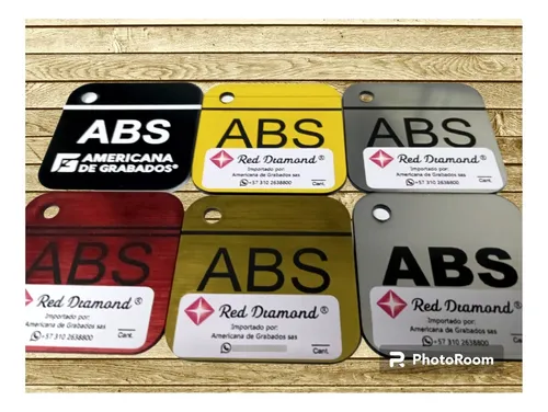 Lamina ABS  Doble Color Grabado Laser Co2, Gravoply 60x60cm