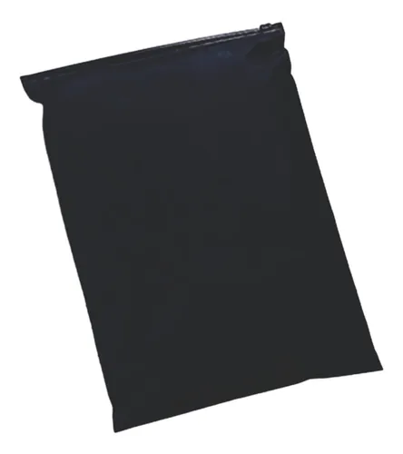D_NQ_NP_810719-MCO82197718667_012025-O Bolsa de vinilo negra con zipper negro
