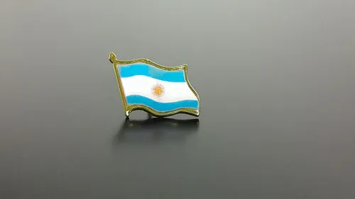 Pin Solapa Bandera Sencilla Personalizado Broche
