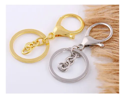 Argollas Para Llavero De 2.5cm Pico De Loro Premium
