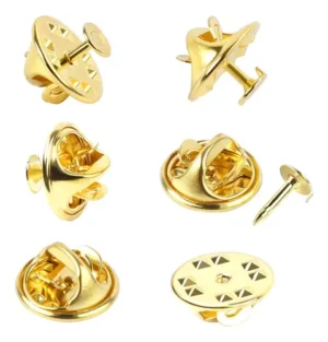 Pines Mariposa Tipo Broche, Para Joyería Con Tachuela