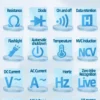Multímetro Digital Inteligente Aneng 682 Recargable