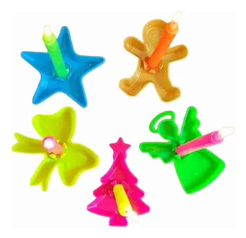 Porta Vela Navideñas Soporte X Dia Velitas