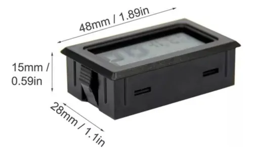 Termometro Digital Lcd Refrigerador Nevera Con Base