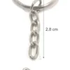 Argollas Para Llavero De 2cms Herraje Semi Premium