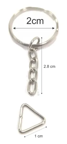 Argollas Para Llavero De 2cms Herraje Semi Premium