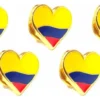 Pin Solapa Corazon De Colombia (Broche)