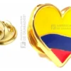 Pin Solapa Corazon De Colombia (Broche)